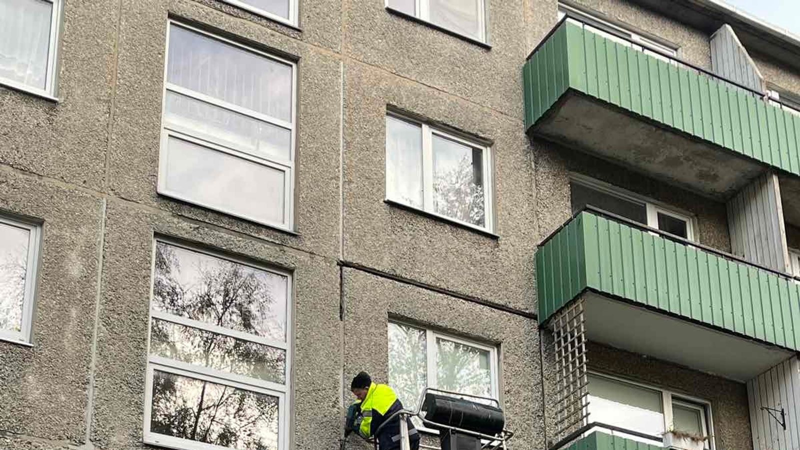 Sõle 17 rõdu välisliite ettevalmistamine ja tihendamine